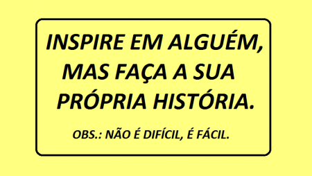INSPIRE EM ALGUÉM